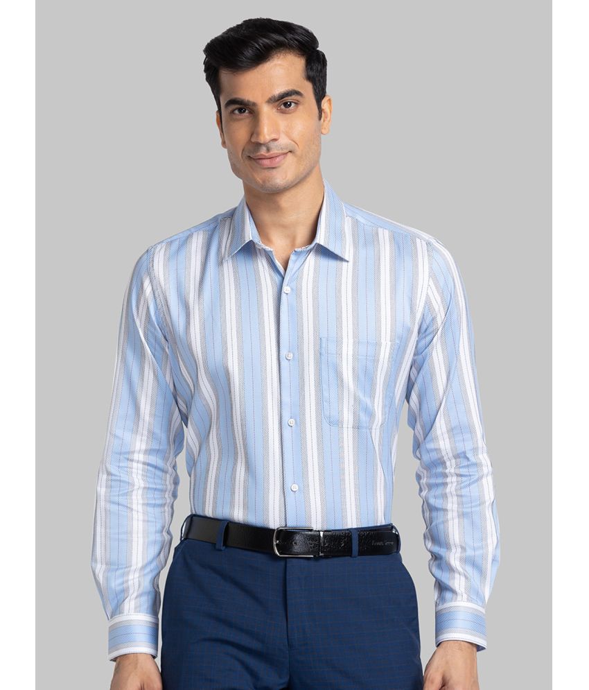     			Raymond Cotton Regular Fit Full Sleeves Men's Formal Shirt - Blue ( Pack of 1 )