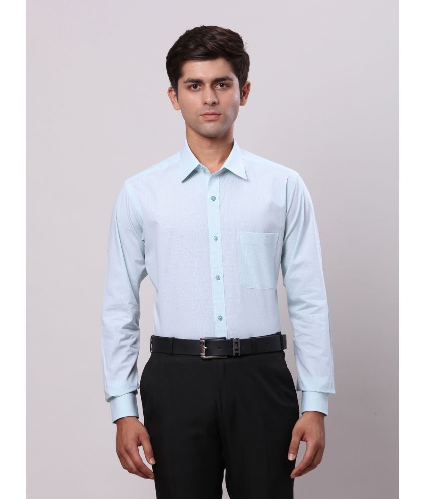     			Raymond Cotton Slim Fit Full Sleeves Men's Formal Shirt - Blue ( Pack of 1 )