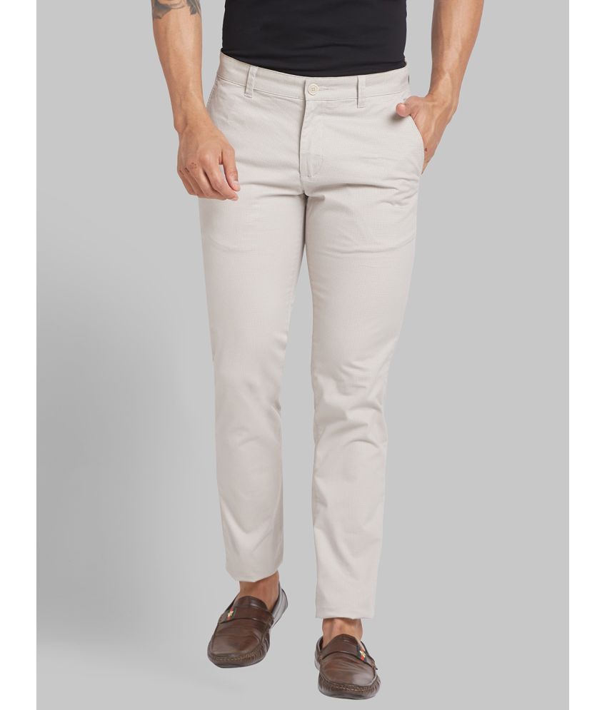     			Parx Tapered Flat Men's Chinos - Beige ( Pack of 1 )