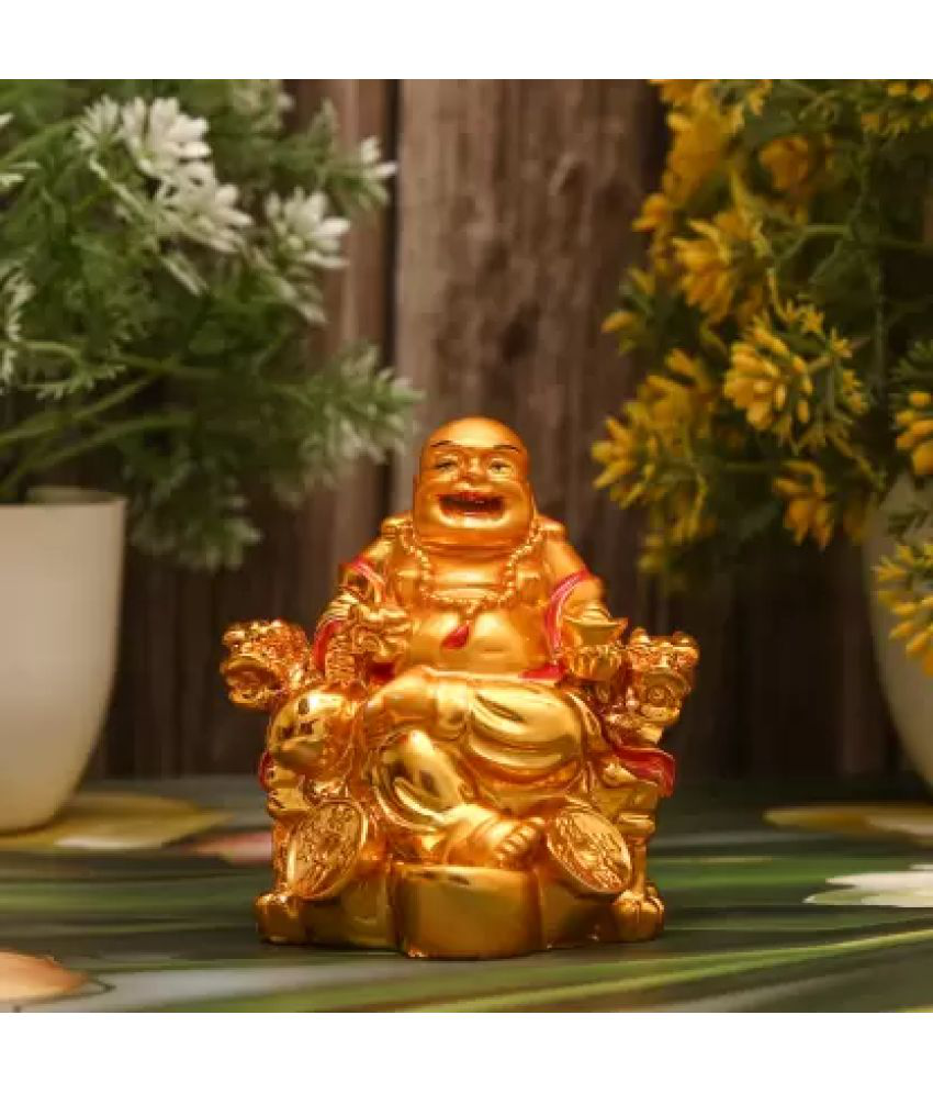     			PAYSTORE Resin Laughing buddha