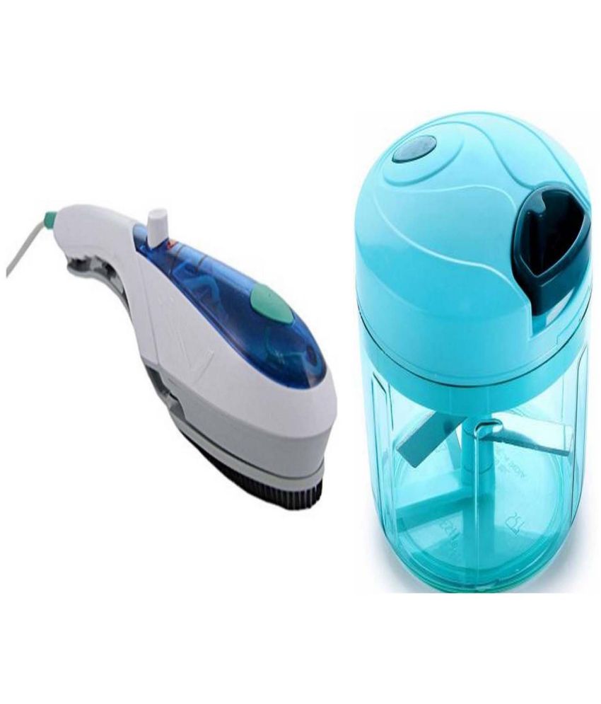     			ZuZu Portable Steam Iron Foldable Travel Steamer With Easy & Quick Chopper