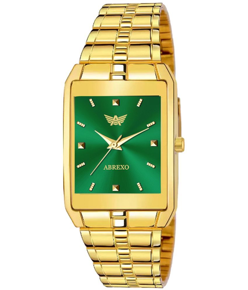     			Abrexo Gold Stainless Steel Analog Men's Watch