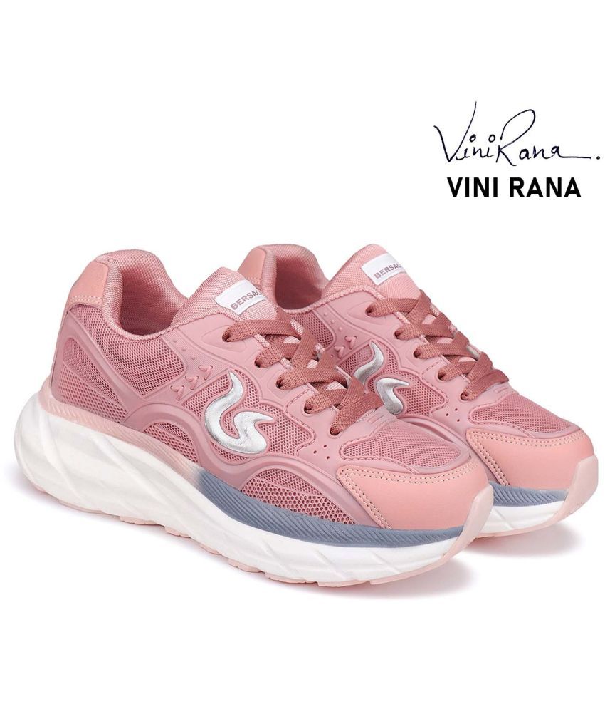     			Bersache - Pink Women's Running Shoes