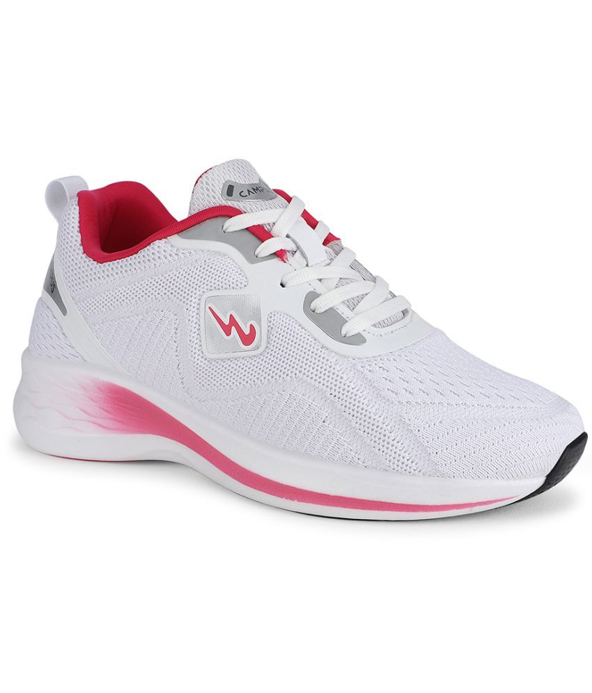     			Campus - White Women's Running Shoes