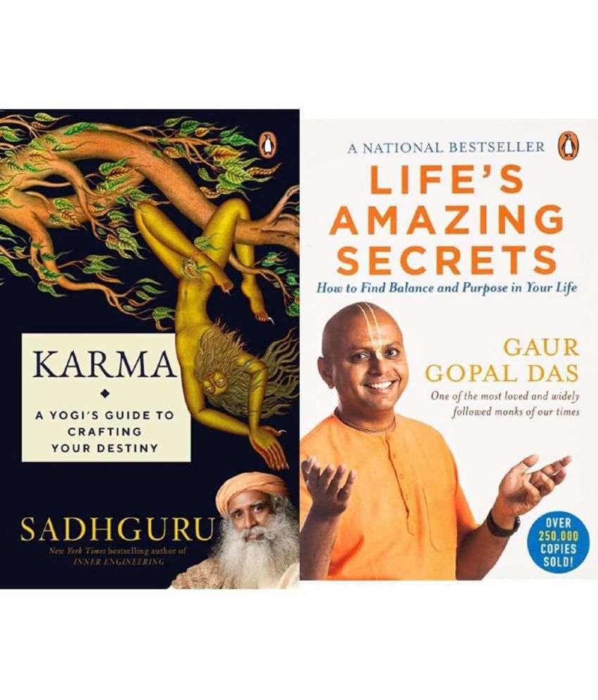     			Combo of 2 Books( Karma + Life's Amazing Secrets) By Acharya Prashant