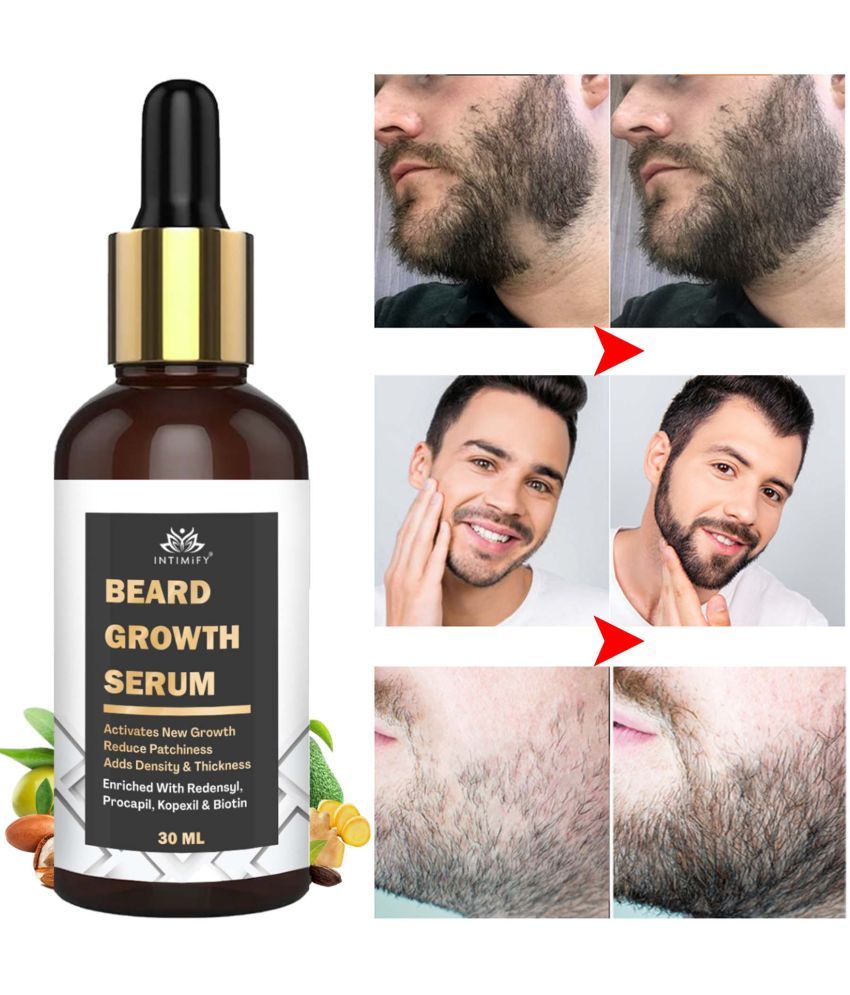     			Intimify Beard Growth Oil, Moustache Beard Oil, Promotes Beard Growth, 30 Ml