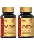 Mpil Wellness Vaitam Tablet with Blended Shilajit & Pearls for Daily Energy & Immunity (120 Tablets)