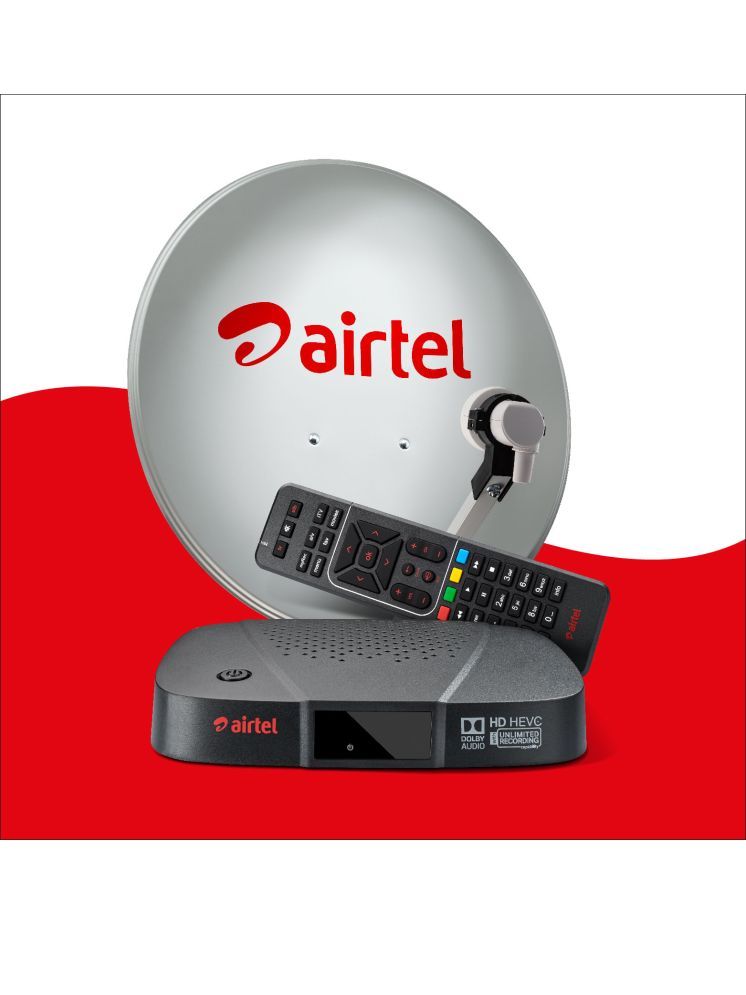     			Airtel Digital TV HD+ Ultimate Telugu Plus Hindi SD Pack with 6 months Subscription Free