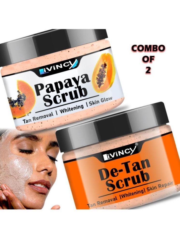     			LIVINCY Oil Control Scrub & Exfoliators For Men & Women ( Pack of 2 )