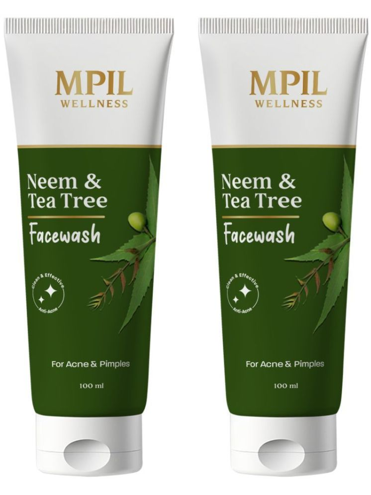     			Mpil Wellness Neem & Tea Tree FacewashFor Acne Prone SkinWith Pure Neem & Tea Tree Extract (200ml)