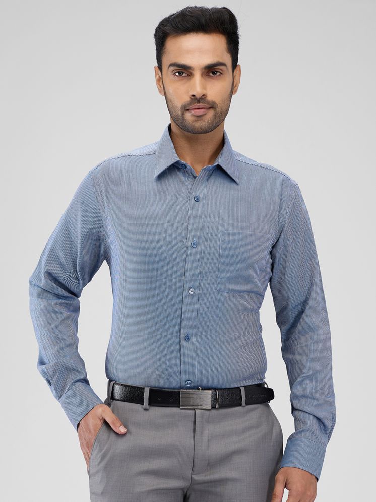     			Park Avenue Cotton Regular Fit Full Sleeves Men's Formal Shirt - Blue ( Pack of 1 )