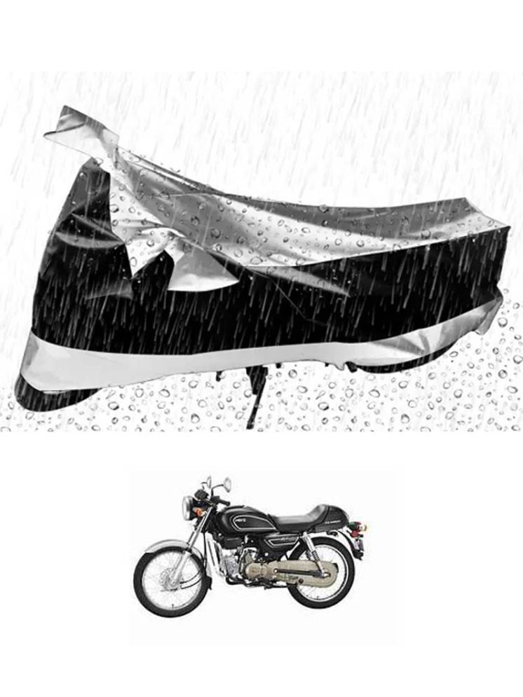     			RONISH Bike Body Cover for Hero Splendor Pro Classic ( Pack of 1 ) , Silver