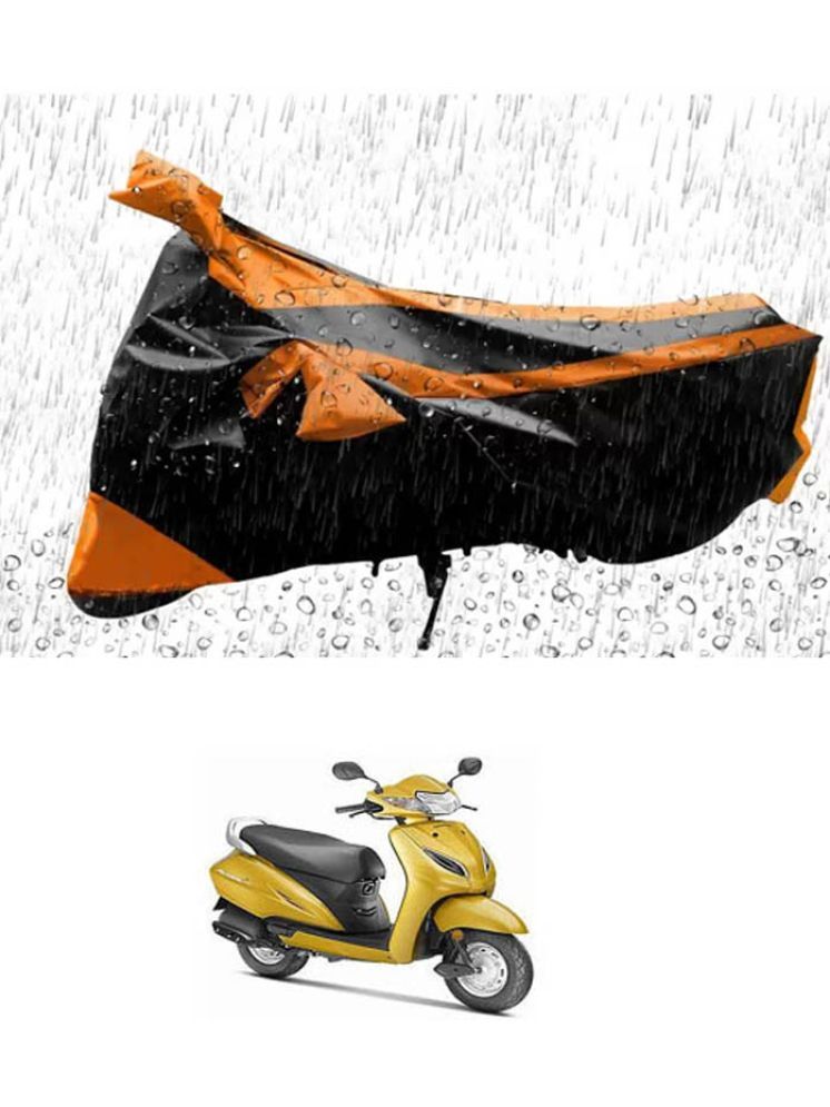     			RONISH Bike Body Cover for Honda Activa 5G ( Pack of 1 ) , Orange