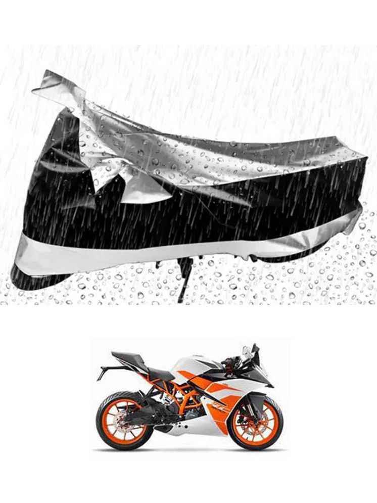     			RONISH Bike Body Cover for KTM RC 200 ( Pack of 1 ) , Silver