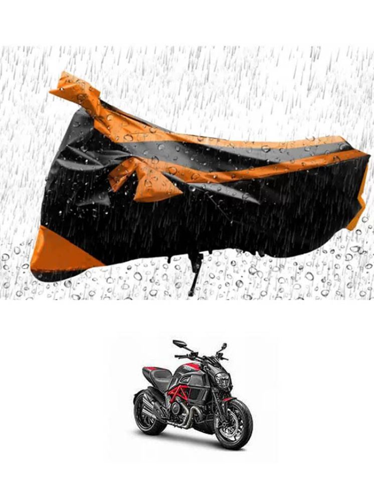     			RONISH Bike Body Cover for Ducati Diavel ( Pack of 1 ) , Orange