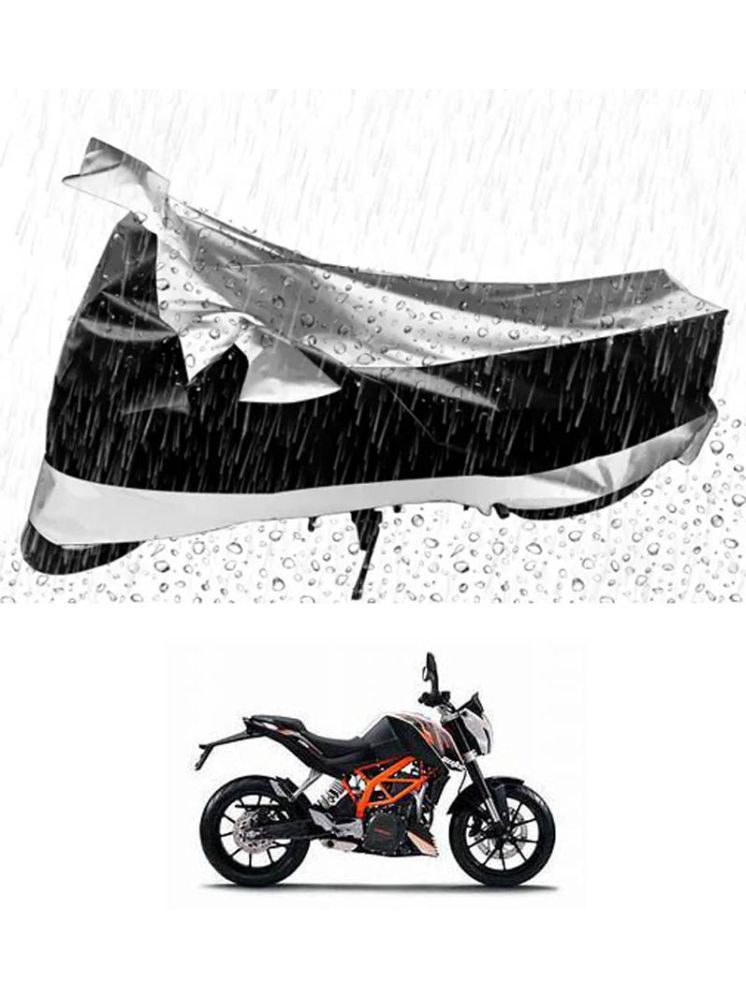     			RONISH Bike Body Cover for KTM Duke 390 ( Pack of 1 ) , Silver