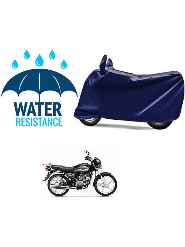     			RONISH Bike Body Cover for Hero Splendor Plus ( Pack of 1 ) , Blue