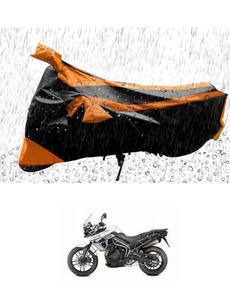     			RONISH Bike Body Cover for Triumph Tiger 800 XR ( Pack of 1 ) , Orange