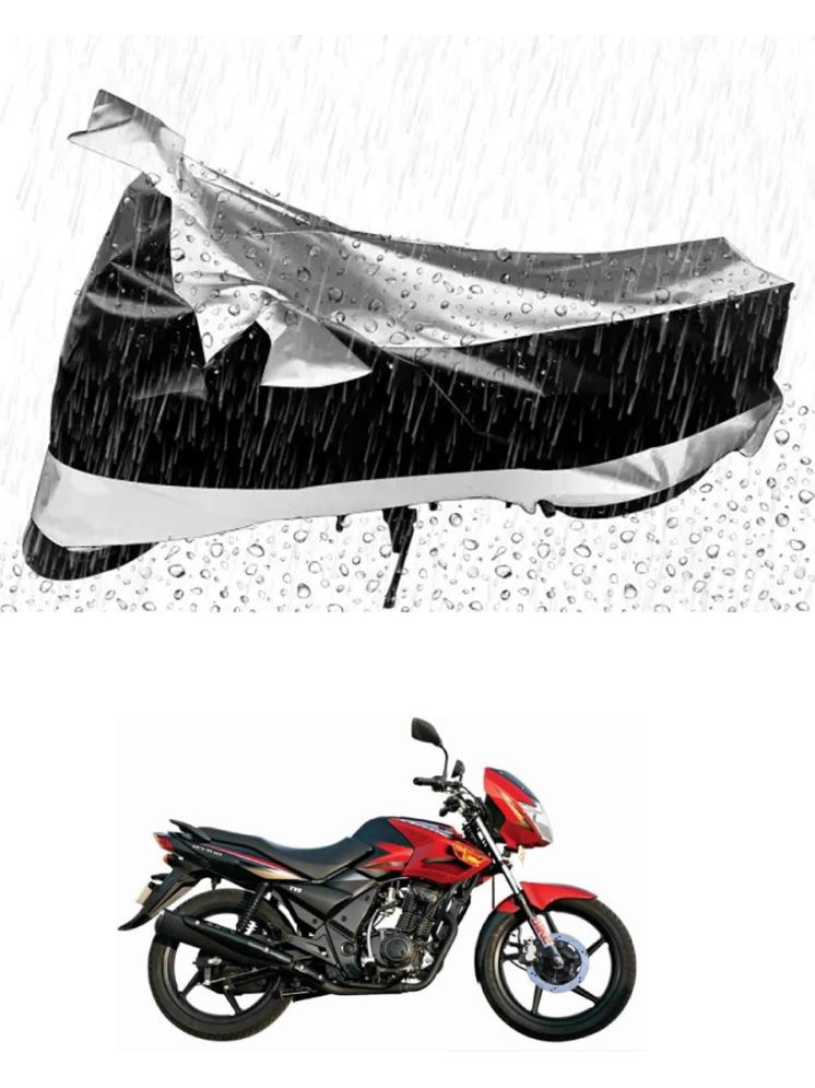     			RONISH Bike Body Cover for TVS Flame 125 ( Pack of 1 ) , Silver