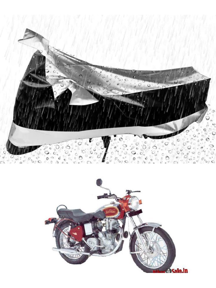     			RONISH Bike Body Cover for Royal Enfield Machismo 350 ( Pack of 1 ) , Silver