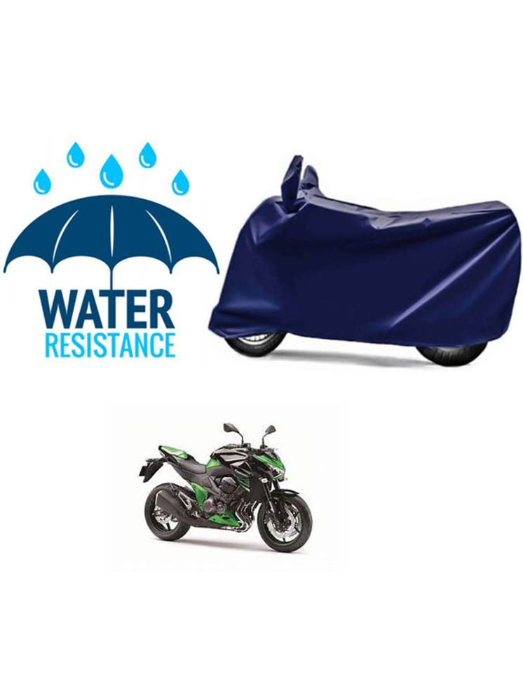     			RONISH Bike Body Cover for Kawasaki Z800 ( Pack of 1 ) , Blue