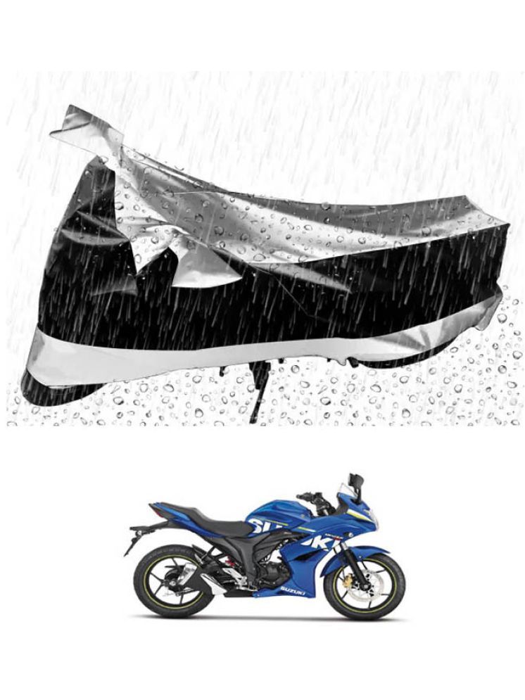     			RONISH Bike Body Cover for Suzuki Gixxer SF ( Pack of 1 ) , Silver