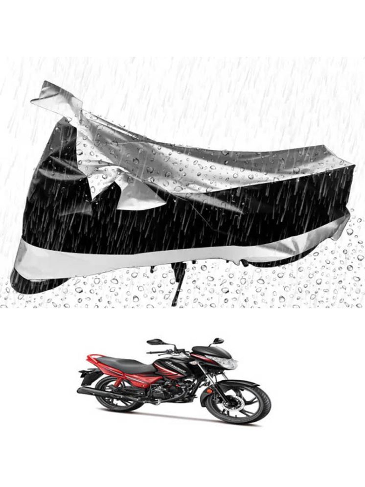     			RONISH Bike Body Cover for Hero Glamour ( Pack of 1 ) , Silver