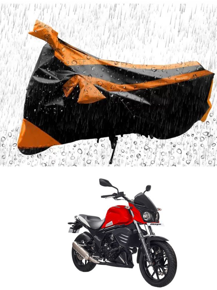     			RONISH Bike Body Cover for Mahindra All Bike Models ( Pack of 1 ) , Orange