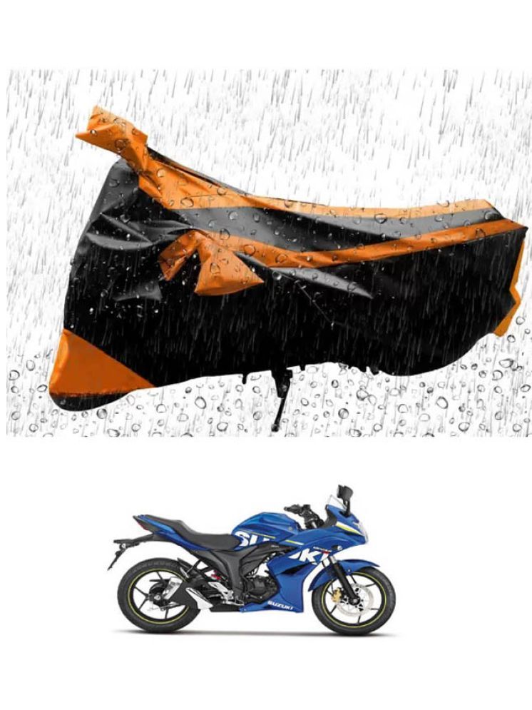     			RONISH Bike Body Cover for Suzuki Gixxer SF ( Pack of 1 ) , Orange