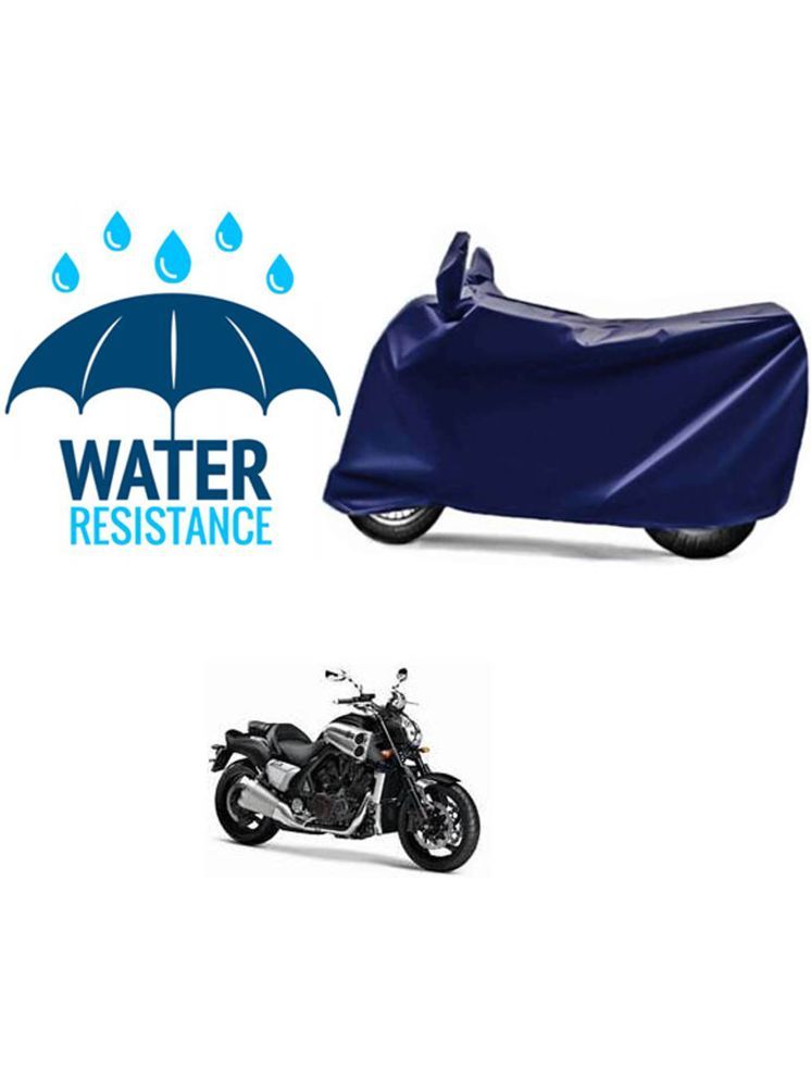     			RONISH Bike Body Cover for Yamaha Max ( Pack of 1 ) , Blue