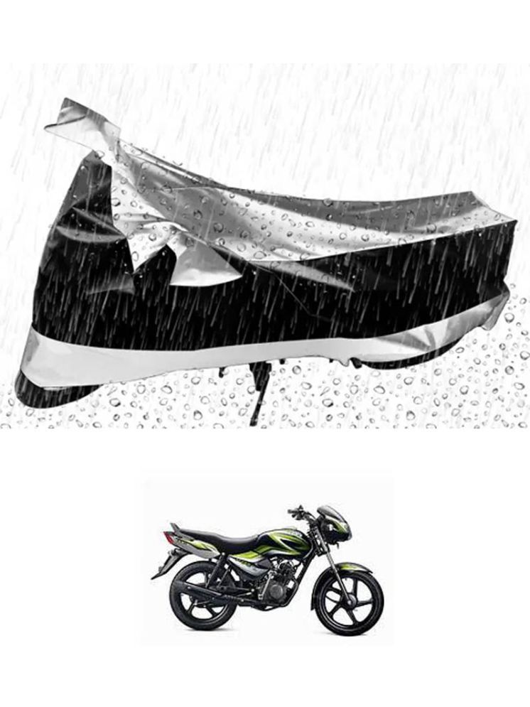     			RONISH Bike Body Cover for TVS All Bike Models ( Pack of 1 ) , Silver