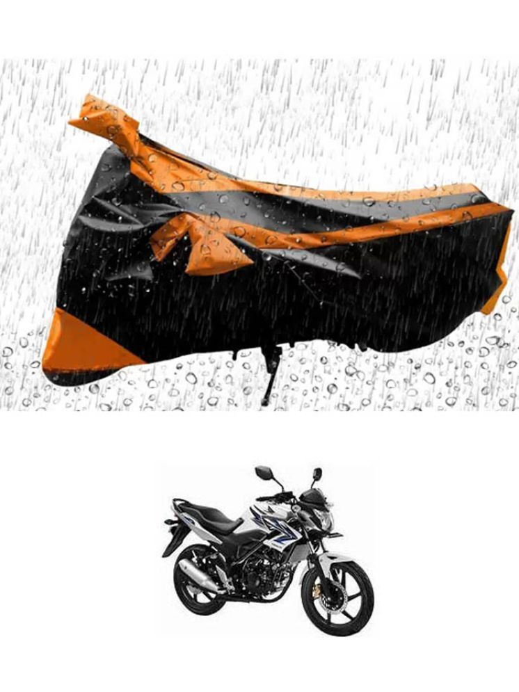     			RONISH Bike Body Cover for Honda CB Trigger ( Pack of 1 ) , Orange