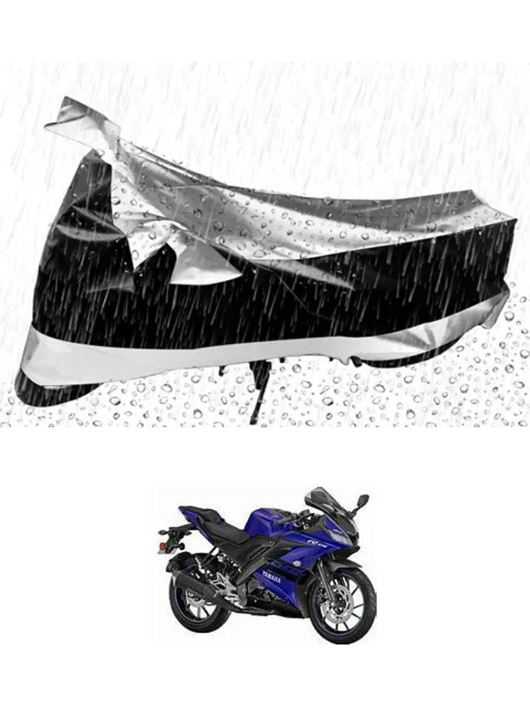     			RONISH Bike Body Cover for Yamaha R15 ( Pack of 1 ) , Silver