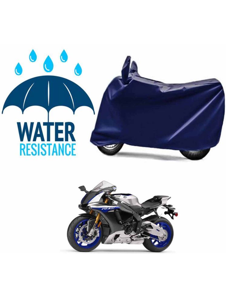     			RONISH Bike Body Cover for Yamaha YZF R1M ( Pack of 1 ) , Blue