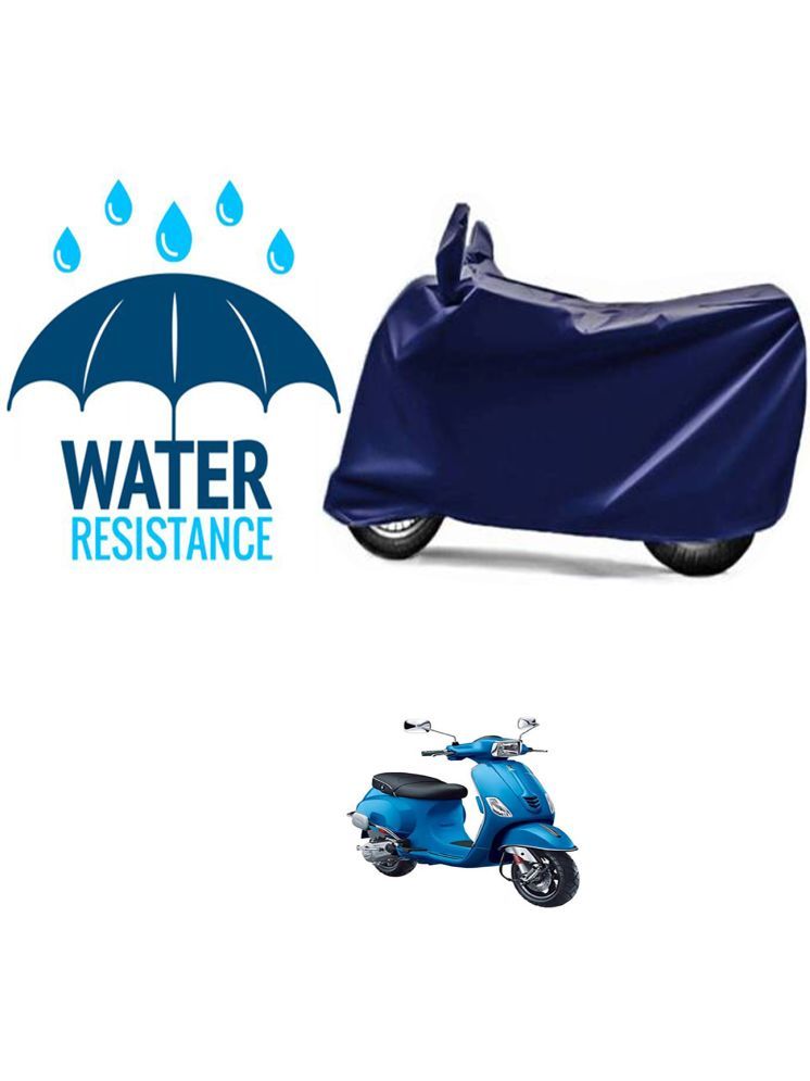     			RONISH Bike Body Cover for Vespa All Bike Models ( Pack of 1 ) , Blue