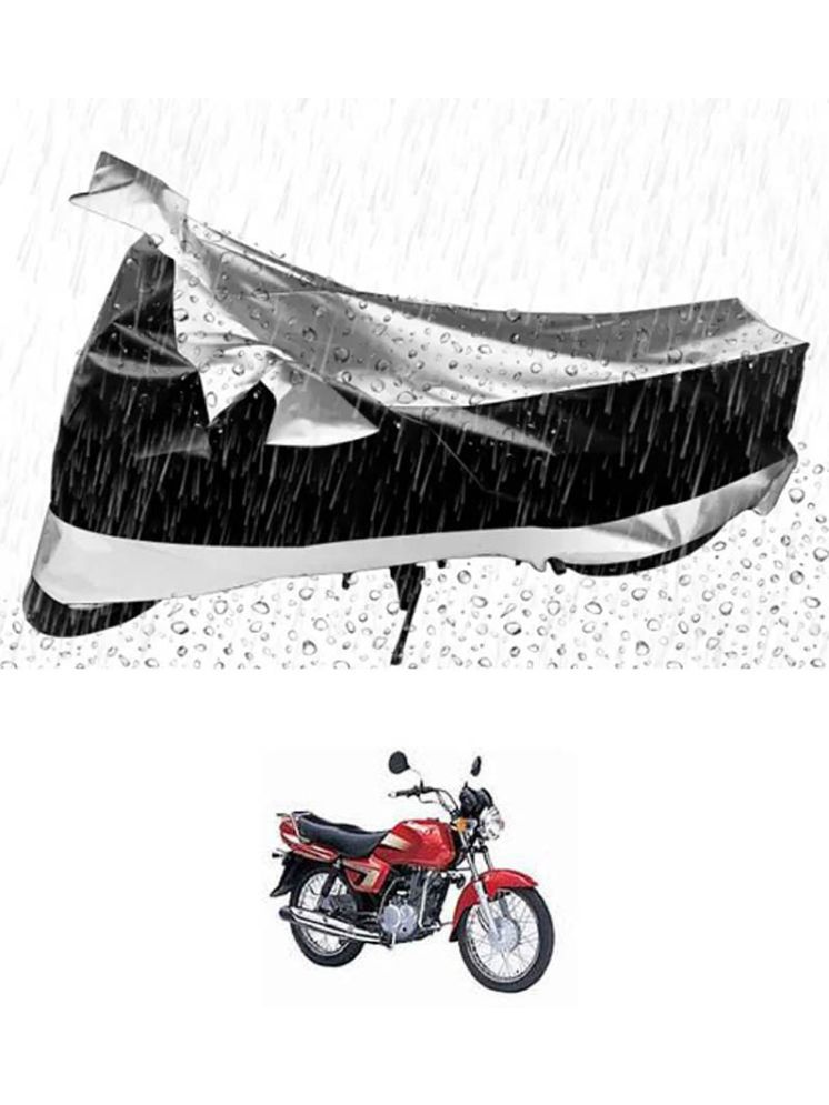     			RONISH Bike Body Cover for Suzuki Heat ( Pack of 1 ) , Silver