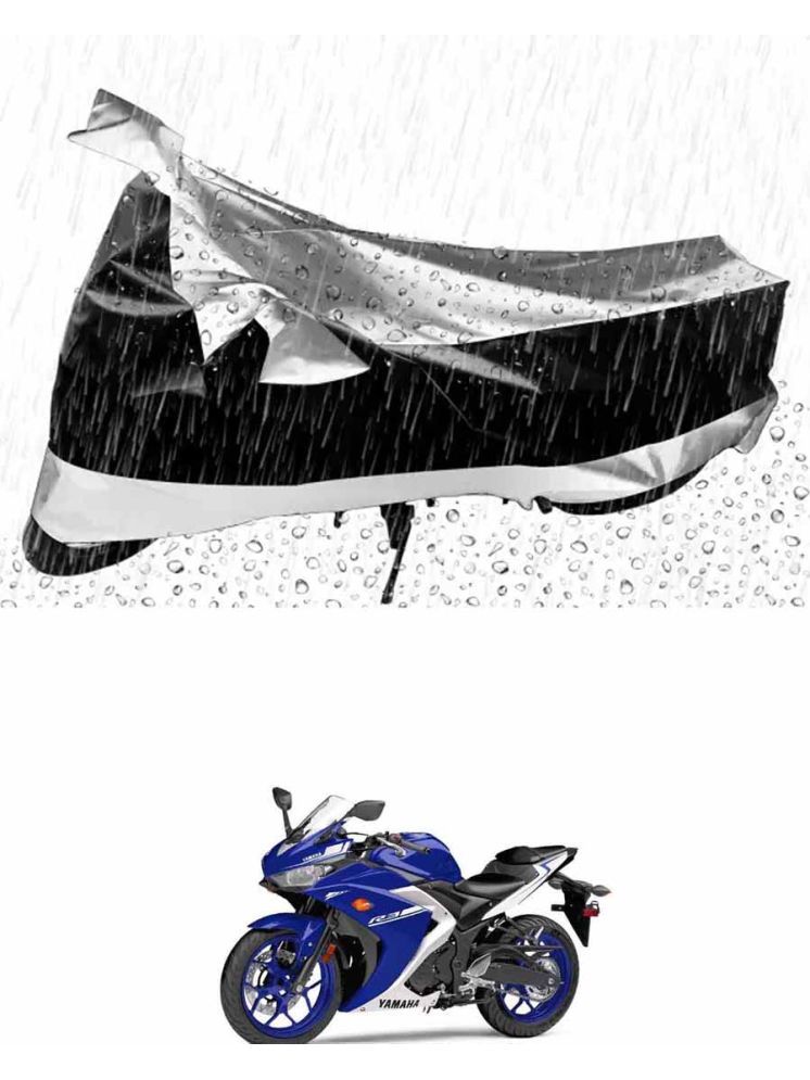     			RONISH Bike Body Cover for Yamaha YZF R3 ( Pack of 1 ) , Silver