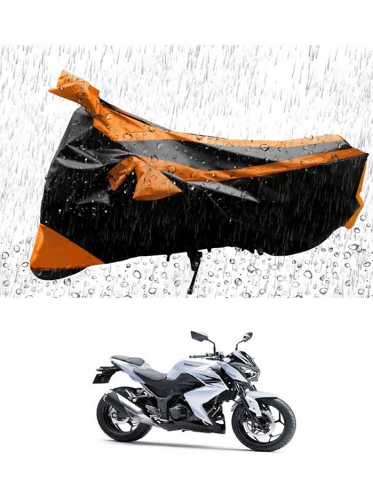     			RONISH Bike Body Cover for Kawasaki Z250 ( Pack of 1 ) , Orange