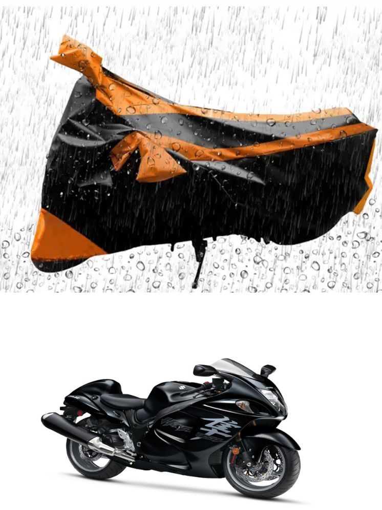     			RONISH Bike Body Cover for Suzuki Hayabusa ( Pack of 1 ) , Orange