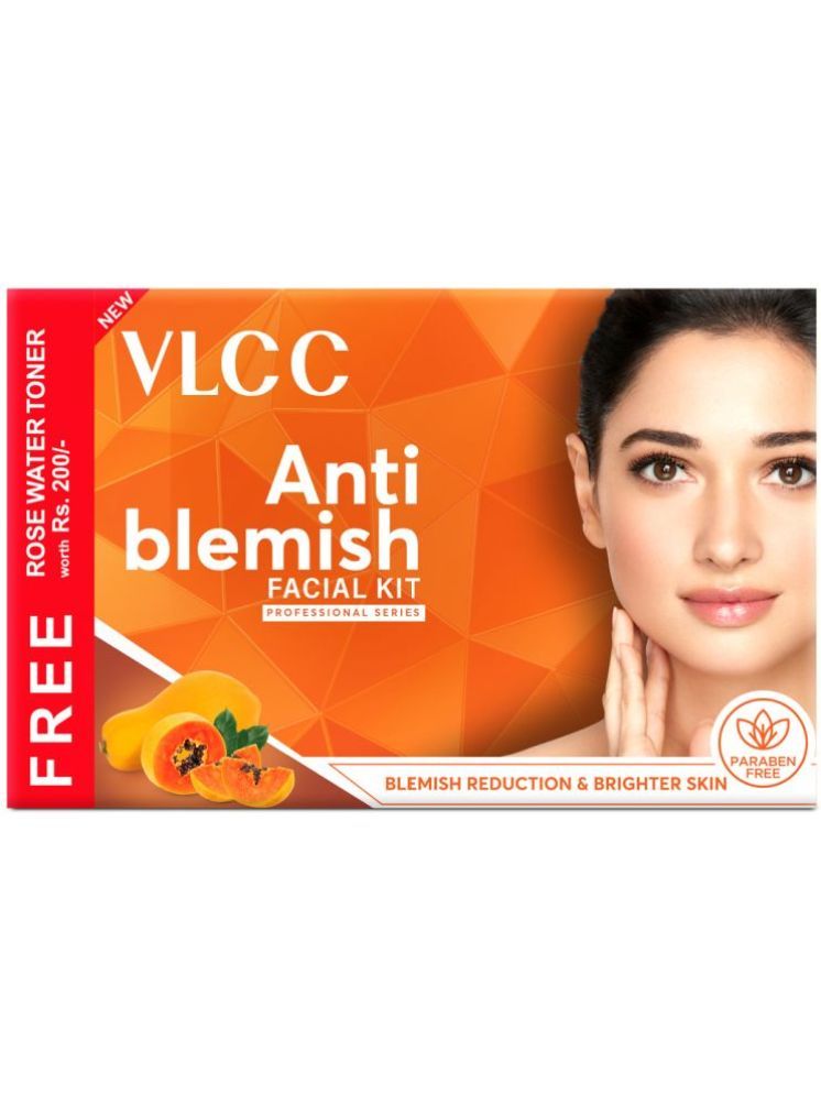     			VLCC Anti Blemish Facial Kit - 300 g with Free Rose Water Toner - 100 ml