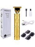 VEVO T9 plastic Gold Gold Cordless Beard Trimmer With 45 minutes Runtime