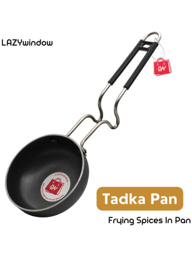     			LAZYWINDOW Iron No Coating Tadka Pan ( Pack of 1 )