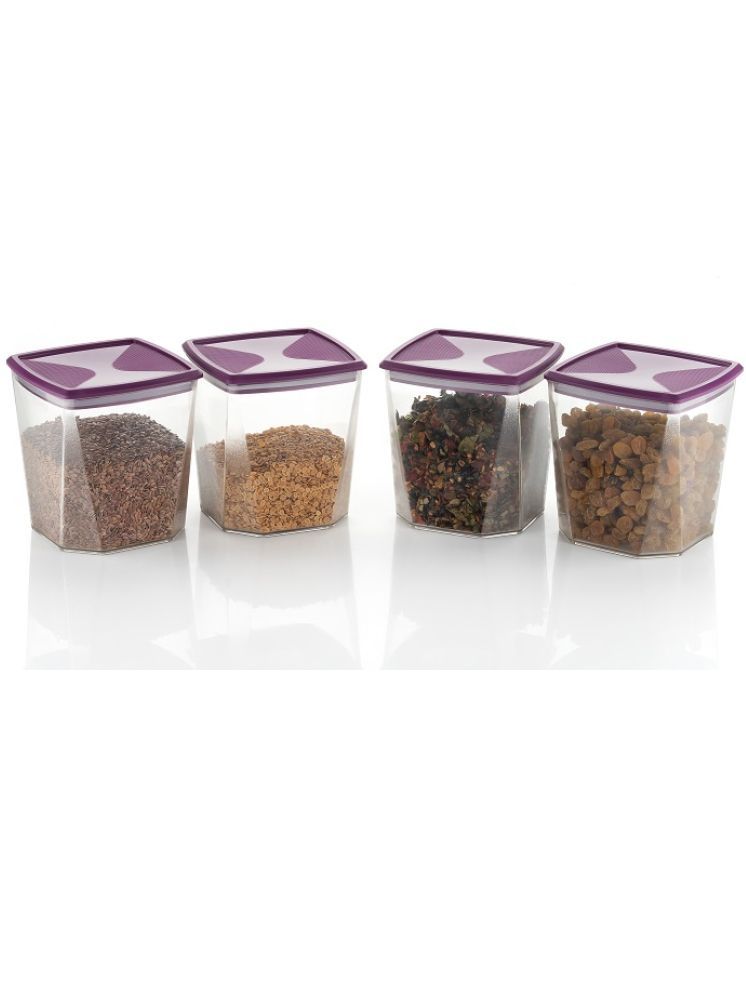     			OFFYX daimonad container PET Purple Spice Container ( Set of 6 )