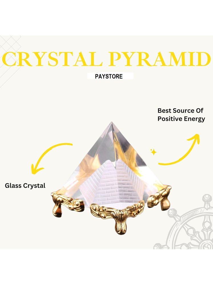     			PAYSTORE Glass Fengshui Pyramid