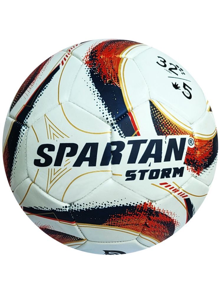     			Spartan Multicolor PVC Football ( Pack of 1 )