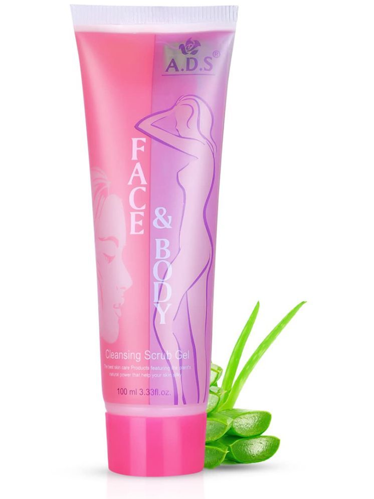     			Adbeni Aloevera Face & Body Cleansing Scrub Gel, (100ml)