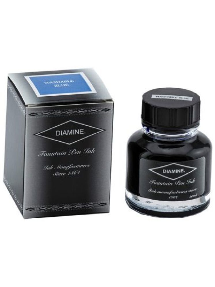     			Diamine Washable Blue Ink – 30ml Bottle