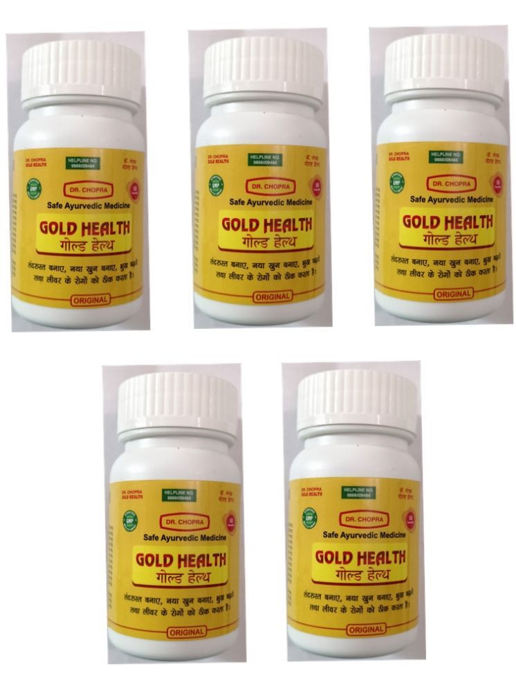     			Dr. Chopra Gold Health capsules 50 no.s Pack of 5