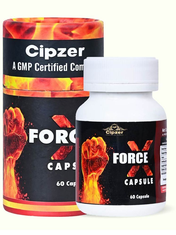     			Force X Capsule 60's Improves vitality, vigour and stamina in males