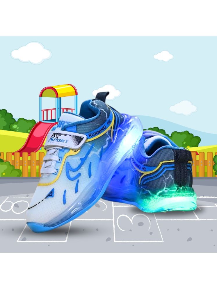     			Jootiyapa - SkyBlue Boy's LED Shoes ( 1 Pair )